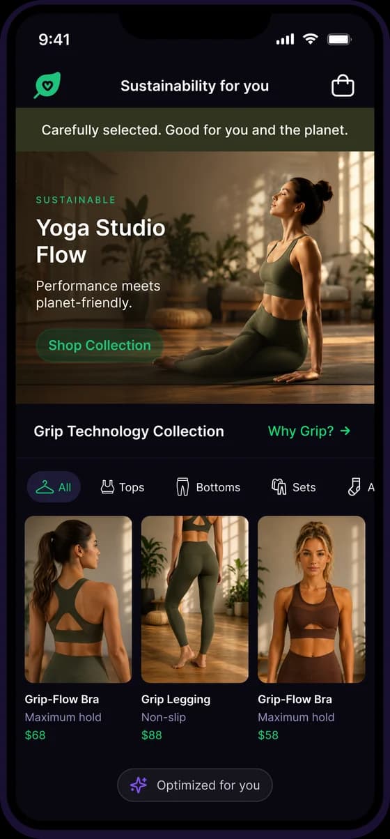Storefront preview — Adaptation